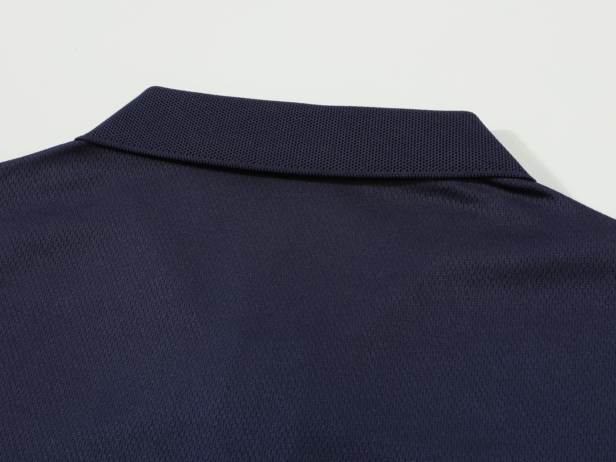 2026 New Summer Premium Solid Color Men's Golf Collar Breathable Fabric Social Casual Top Men's Collar T-shirt