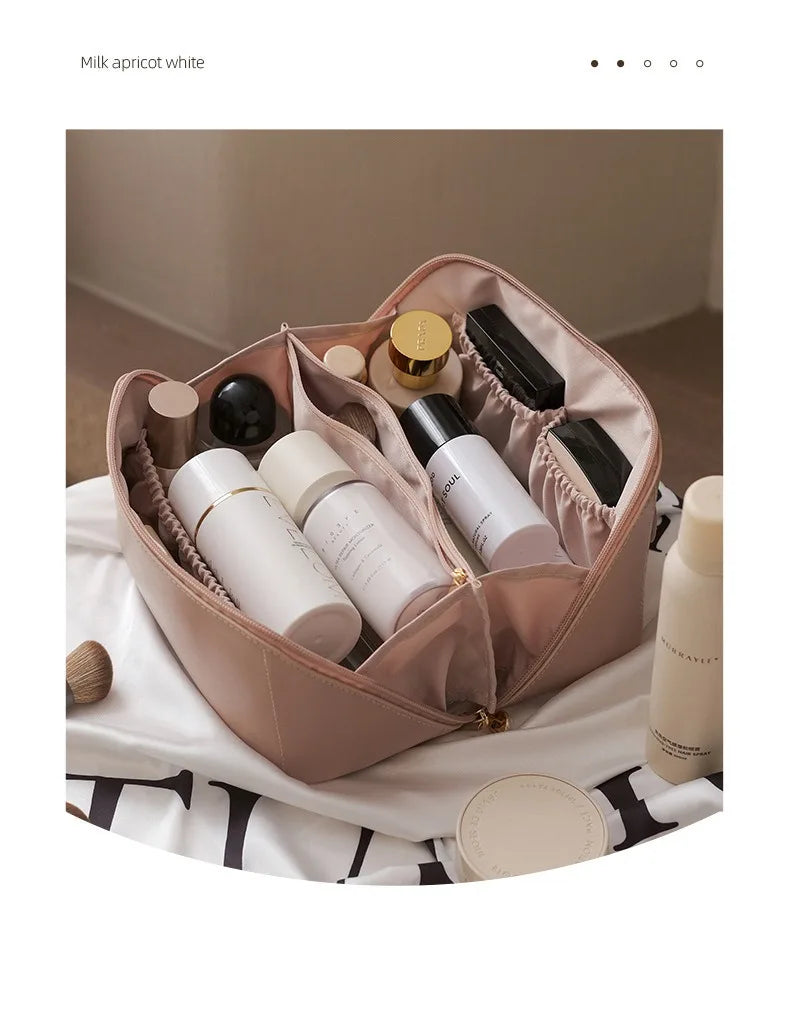 Popular hot-selling cosmetic bag large-capacity women's fashion portable cosmetic storage bag travel portable waterproof large t