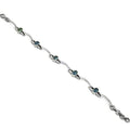 Best Selling Chalcedony Stone 925 Silver Bracelet Glamour Bracelet
