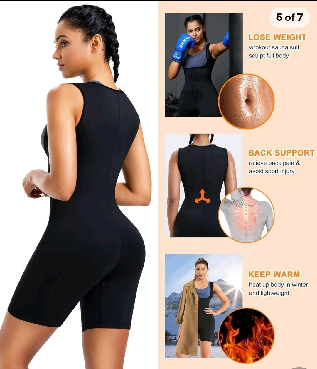 Sauna suit for women 